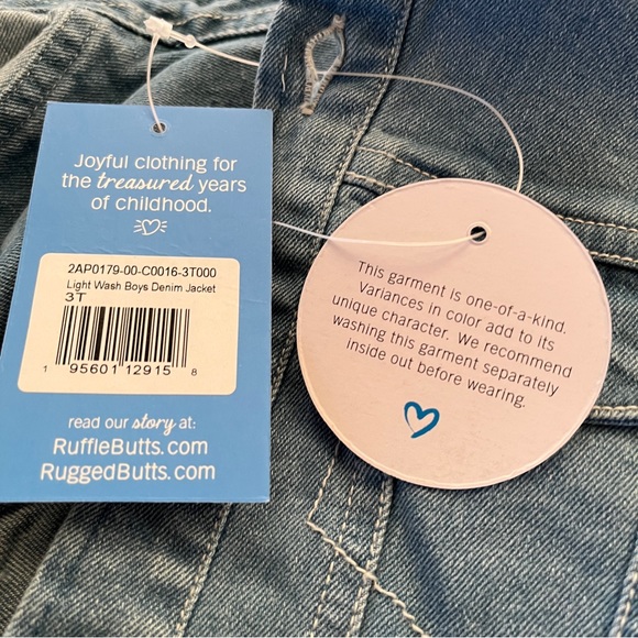 NWT Jean Jacket by RuggedButts - Picture 7 of 7